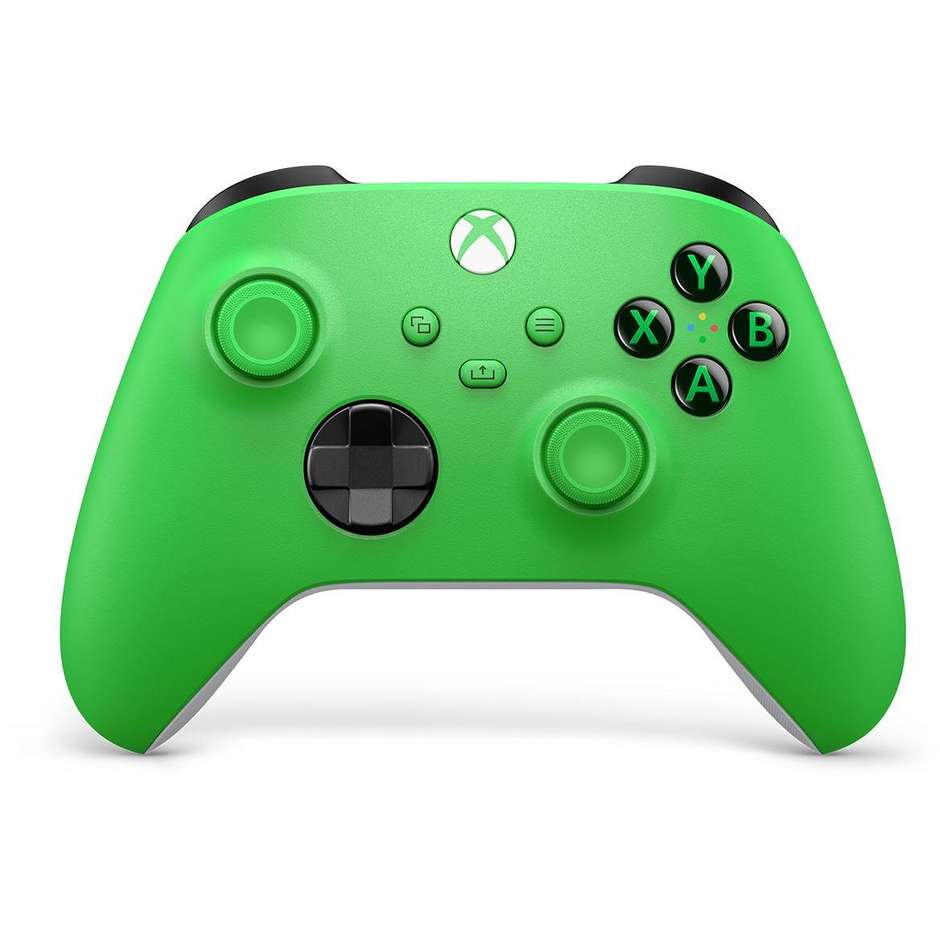 Microsoft Xbox Controller Wireless per Xbox Series X|S PC e Mobile Colore Velocity Green con D-Pad Ibrido